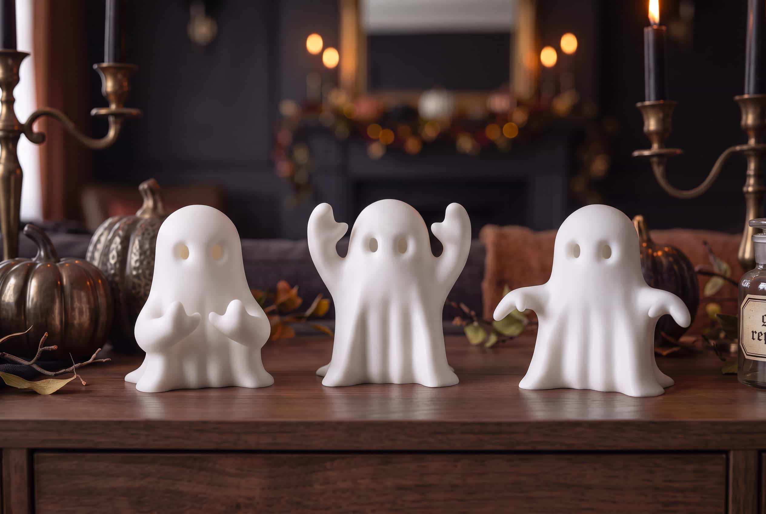 Geister Figuren 3er Set - Bild 4